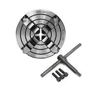 Lathe Independent 4 Jaw Chuck for Drilling and Milling - Compatible with 3-10 Inch Woodworking Machines