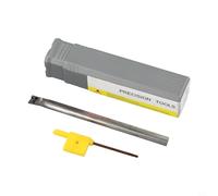 Lathe Inner Turning Tool Boring Bar C08K SCLCR06 for CCMT0602, Made of Tungsten Steel, 125mm Length and 8mm Diameter