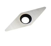 Lathe Inserts Blade 1piece Carbide Insert Wood Turning Round Blade, Lathe Chuck Turning Tools Replacement Cutter Square Blade(10 * 28 * 2.5mm)