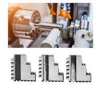 Lathe Jaw 3Pcs K11-100 Internal Jaw 4in Chuck 20CrMnTi High Strength Long Service Life Chuck Jaw Offer