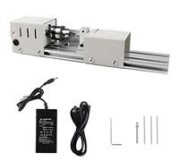 Lathe Machine 96W, Beads Polisher Machine, small Wood Lathe for Table Woodworking, DIY Milling Grinding Polishing Buddha Pearl Beads Tool Set, Variable Speed Wood Lathe
