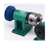 Lathe Spindle Assembly with Flange Connection Transition Plate 80/125/160/200 Spindle Three-jaw Four-jaw Chuck(80 Spindle fourjaw)