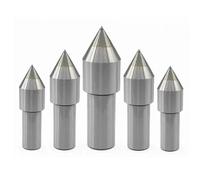 Lathe Straight Handle Dead Center, Morse Taper 5 4 3 2 Rotary Movable Center Head | Precision Machining Accessory 1 PC(MT5-C30 A)