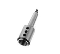 Lathe Tailstock Side Fixed Variable Diameter Sleeve U-Drill to-ol Sleeve Flat Tail MT3/MT4/MT5-SLN20/25/32/40 Quick Drill Sleeve Mill Chuck Holder(MTA4-SLN20)