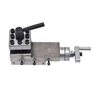 Lathe Tool Holder Post, Post Vice Clamp Lathe Tool Quick Changing 2 Way Mini 50x50mm for 0618 7inx10in 12in 14in