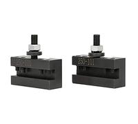 Lathe Tool Rest, Lathe Tool Holder 2Pcs Quick Changing Boring Tool CNC Fixture 250 - 101 High Hardness High Carbon Steel