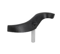 Lathe Tool Rest, Wood Lathe Tools Lathe Turning Tool Rest 16mm S Curved 5/8 Inch Diameter Alloy Steel and Cast Iron Lathe Tool Rest
