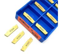 lathe tools, 10pcs MGMN200-G NC3030 Carbide Inserts Slotting Tool CNC High-Quality Lathe Cutting Insert Set(MGMN200 G NC3030)