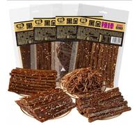 latiao latios Spicy strips Chinese spicy snack combination Spicy strips/spicy sticks/spicy slices/spicy strips Four kinds of spicy strips combination 70g/pack * 4 packs