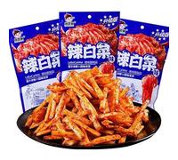 Latiao Spicy Chinese Nostalgic Snacks 20g*5/10/20 packs, indoor and outdoor leisure food snacks, ready to eat after opening the bag, daily low-fat vegetarian cravings (20 packs)