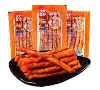 Latiao, Spicy Strips, Spicy and Delicious Gluten, Instant Latiao Snacks, Nostalgic Childhood Snacks, Spicy Snacks Gift Package for Children,Spicy Flavor Snacks Perfect for Parties (5 bags)