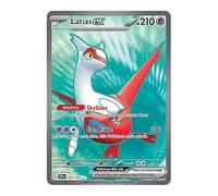 Latias ex 220/191 Ultra Rare Full Art Pokemon Card | Shiny Pokémon | Pokémon EX | Surging Sparks | Pokemon Scarlet and Violet | Titan Cards Authenticated | Legendary Pokemon Cards