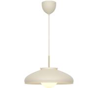 DFTP by Nordlux Latif pendant light, beige, Ø 40 cm, brass