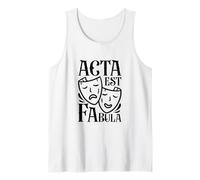Latin - Acta est fabula Tank Top
