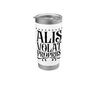 Latin - Alis volat propriis Stainless Steel Insulated Tumbler