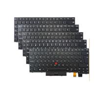 Latin America Spain Canadian French Portugal Italy Hebrew Denmark Notebook Keyboard ， Compatible For Lenovo ，ThinkPad ，A475 A485 T470 T480(Czechoslovakia)