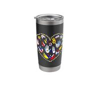 Latin Countries Flags Hispanic. Stainless Steel Insulated Tumbler