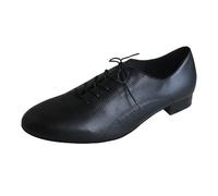 Latin Dance Shoes for Men Man Latin Ballroom Modern Tango Jazz Dancing Shoes Leather Dance Soft Suede Sole(Color2,8.5)