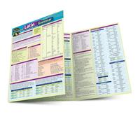 Latin Grammar: A Quickstudy Laminated Reference Guide