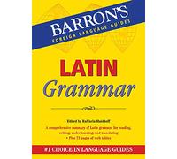 Latin Grammar (Barron's Grammar)