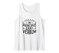 Latin - in Principio erat verbum Tank Top