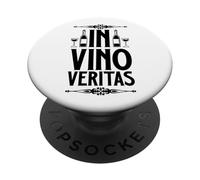 Latin - In vino veritas PopSockets Adhesive PopGrip