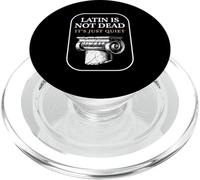 Latin Is Not Dead It's Just Quiet Classicist Student Humor PopSockets PopGrip for MagSafe