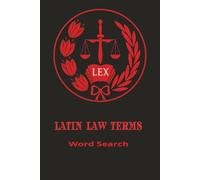 Latin Law Terms: Word Search