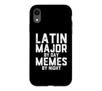 Latin Major By Day Memes By Night Classic Studies Student Case for iPhone XR