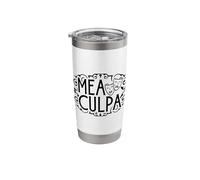 Latin - MEA Culpa Stainless Steel Insulated Tumbler