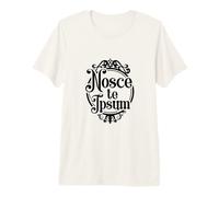 Latin - Nosce te Ipsum Premium T-Shirt