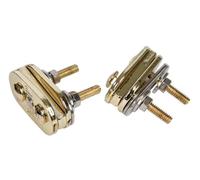 Latin Percussion Boiler Mount Conga, Slide Mount Brackets, Gold - LP290S, LP290S-AIR, LP290S-MBG