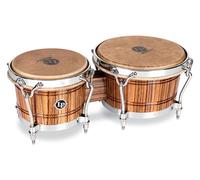 Latin Percussion Bongo 60th Anniversary Legends John Rodriguez, Zebra Wood LP201A-JR60