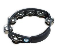 LP Latin Percussion Tambourin Cyclop Handmodell schwarz Stahlschellen zweireihig LP150