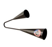 LP LP860280 Latin Percussion Agogo Standard Bell,Black