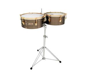 Latin Percussion LP257-KP 14 Plus 15 x 6.5-Inch Karl Perazzo Timbales