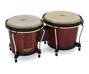 Latin Percussion LP810002 CP Traditional Bongos - Dark Wood