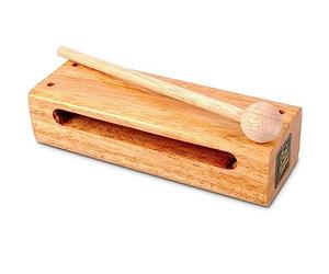 Latin Percussion LP860402 Aspire Large Wood Block with Beater