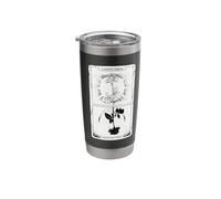Latin Quote Memento Mori Design for a Stoic Philosopher Stainless Steel Insulated Tumbler