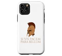 Latin Quote - Si Vis Pacem Para Bellum - Spartan Helmet Case for iPhone 11 Pro