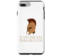 Latin Quote - Si Vis Pacem Para Bellum - Spartan Helmet Case for iPhone 7 Plus/8 Plus
