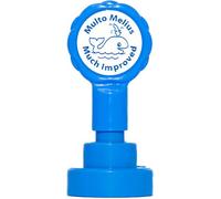 Latin Self inking teacher reward stamp"Multo Melius" X11999