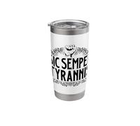 Latin - Sic Semper Tyrannis Stainless Steel Insulated Tumbler