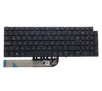 Latin Spanish Keyboard,Non-Backlit,No Keyboard Trim,Compatible with Dell inspiron 15 3501 3502 3505 5501 5502 5508 5584 5590 5593 5594 5598|Inspiron 15 7500 7501 7590 7591|Latitude 3510