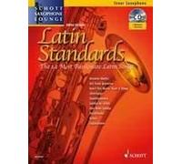 Latin Standards tenor saxophone (easy - intermediate) with appended piano part w