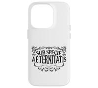 Latin - Sub specie aeternitatis Case for iPhone 14 Pro