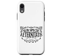 Latin - Sub specie aeternitatis Case for iPhone XR