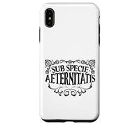 Latin - Sub specie aeternitatis Case for iPhone XS Max