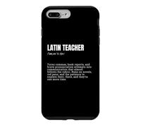 Latin Teacher Definition Funny Grammar Pronunciation Case for iPhone 7 Plus/8 Plus