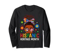 Latin Teacher Hispanic Heritage Month Women Long Sleeve T-Shirt